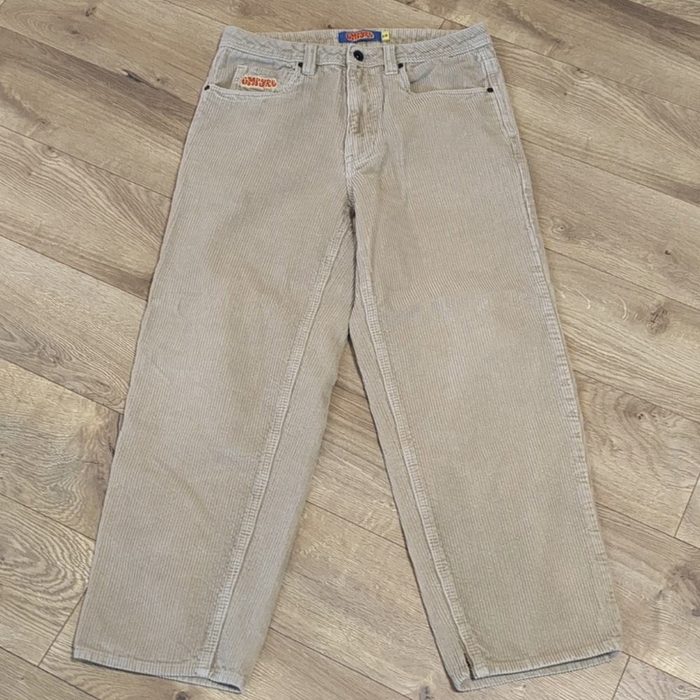 Empyre Corduroy Skate Relaxed Fit Tan Pants Men's Size 28 - Picture 1 of 11